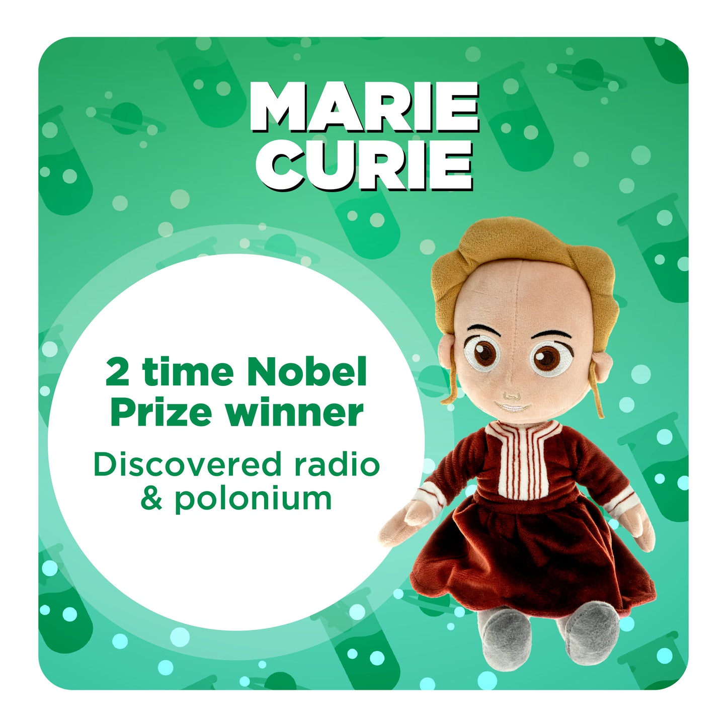 Explore the Wonders of Science with Marie Curie: The Interactive Plush Companion