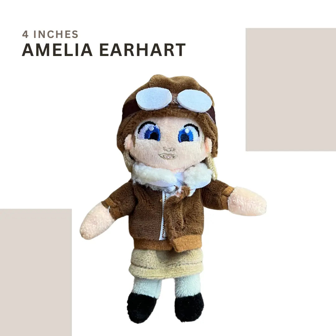 Pocket Edition Amelia Earhart Plush Doll