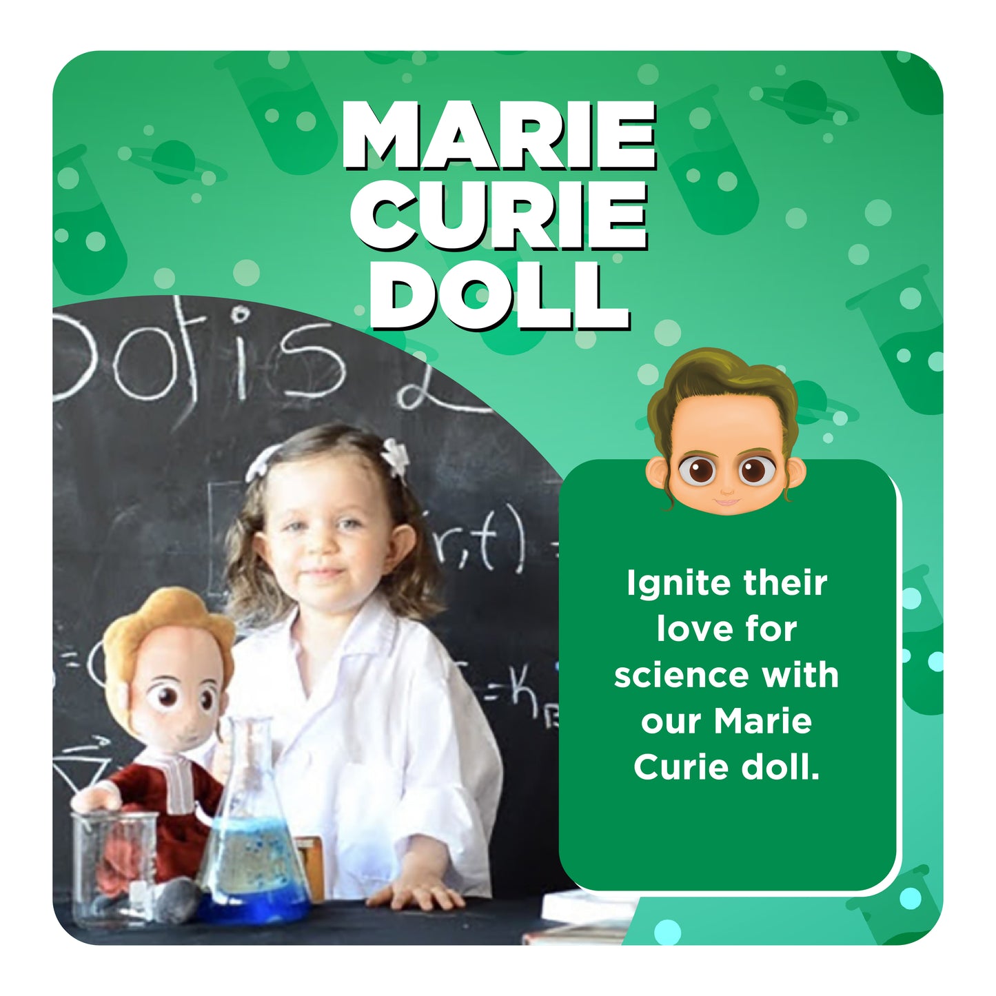 Explore the Wonders of Science with Marie Curie: The Interactive Plush Companion